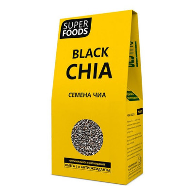 Семена ЧИА Black 150 гр  от Экомаркет "Овсянка"
