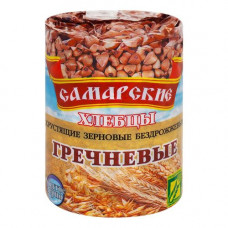 Хлебцы Самарские круглые Гречневые 80 гр