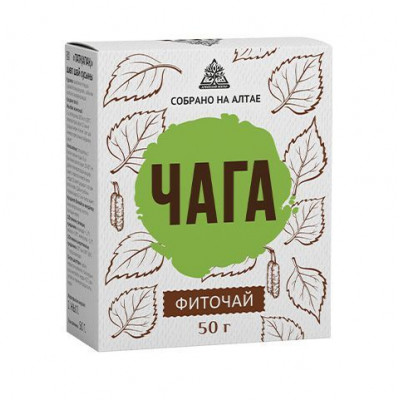 Чага 50 гр Алтайский нектар
