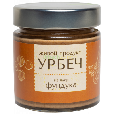 Урбеч из Ядер Фундука 225 гр Живой Продукт от Экомаркет "Овсянка"