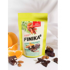 Финиковые конфеты Апельсин-Шоколад-Миндаль 150 гр Сибирский кедр