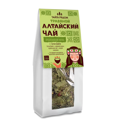 Алтайский чай Продлевающий жизнь с Саган-дайля 100 гр Специалист  от Экомаркет "Овсянка"