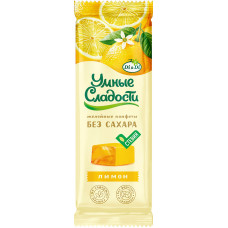 Конфеты желейные Лимон 90 гр Умные Сладости